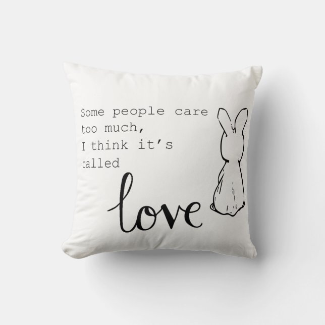 Cute Bunny Cushion (Front)