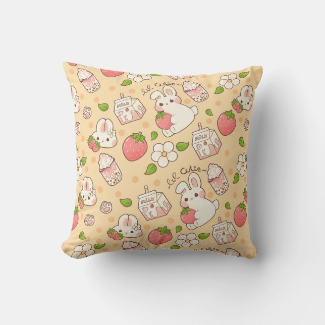 cute bunny design cushion (Front)