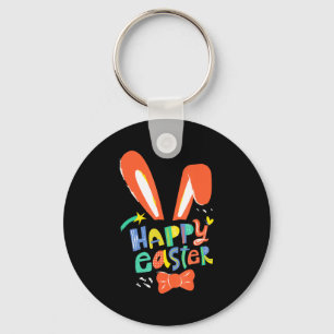 Cute bunny ears happy easter necktie headband east key ring