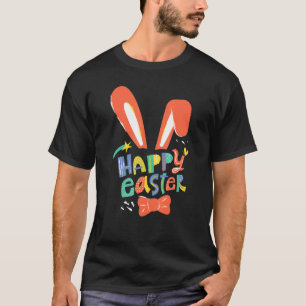 Cute Bunny Ears Happy Easter Necktie Headband East T-Shirt
