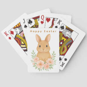 Cute bunny Easter Classic Playing Cards