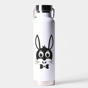 Cute Bunny Face Boy Cartoon Easter Rabbit Water Bottle
