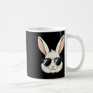 Cute Bunny Face Gles Girls Boy Rabbit Easter Day Coffee Mug