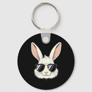 Cute Bunny Face Gles Girls Boy Rabbit Easter Day Key Ring