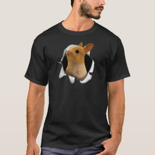 Cute Bunny Face Rabbit Men Women Boys Girls T-Shirt