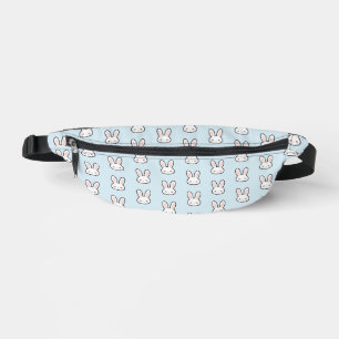 Cute Bunny Face Rabbit Pattern Bum Bags