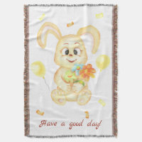 Cute Bunny for a positive mood Poster