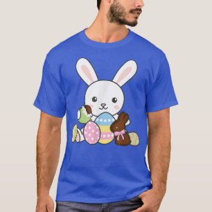 Cute Bunny For Easter With Easter Candy T-Shirt