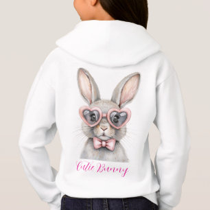 Cute Bunny Girl T-Shirt Kawaii Rabbit Graphic Tee