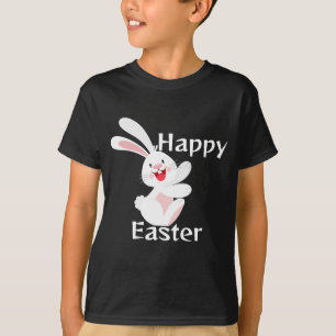 Cute Bunny Happy Easter  T-Shirt