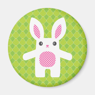 Cute Bunny Hug  Magnet