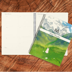 Cute Bunny in Mountain View Planner