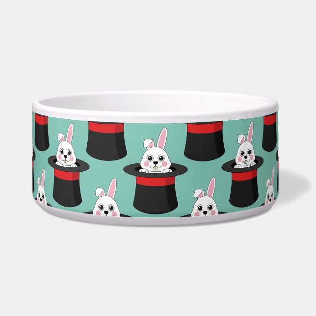 Cute Bunny in Wizard Hat Pattern (Front)