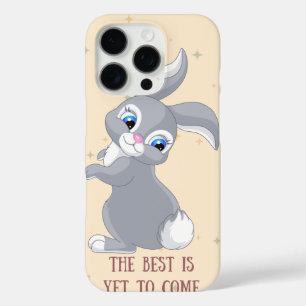 'Cute Bunny' Inspirational iPhone 16 Pro Case