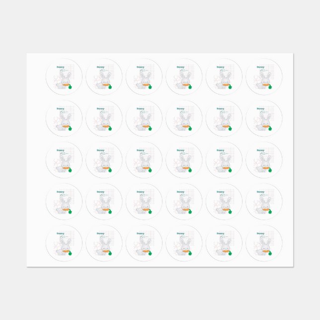 Cute Bunny-Kawaii collection (Sheet)