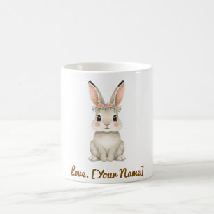 Cute Bunny Mug Gift for Mom