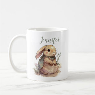 Cute Bunny Mug Personnalized Easter