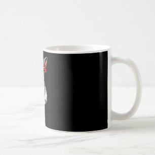 Cute bunny mum mama rabbit happy easter day women coffee mug