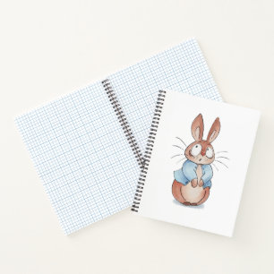 Cute Bunny Notebook • Kawaii Rabbit Journal