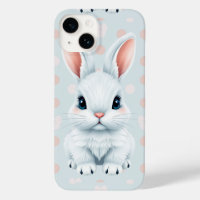 Cute Bunny Phone case for iPhone 14