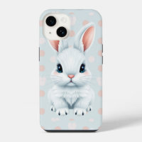 Cute Bunny Phone case for iPhone 14