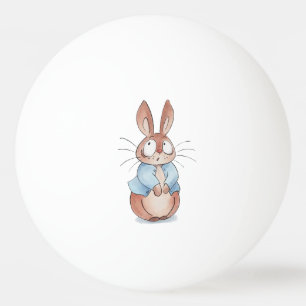 Cute bunny  ping pong ball