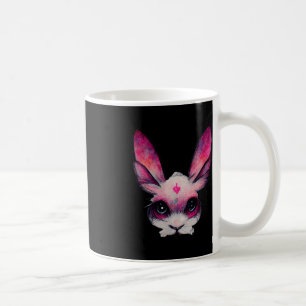 Cute Bunny Rabbit Animal With Colours - A Girls Ha Coffee Mug