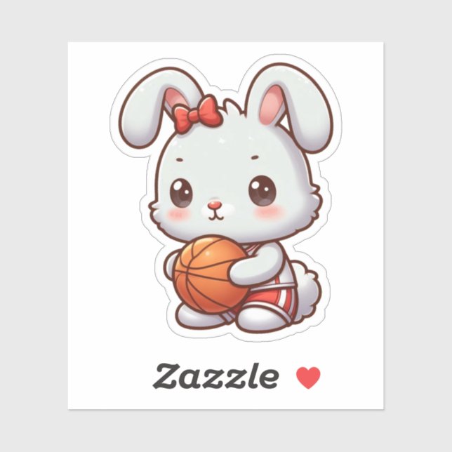 cute bunny,rabbit,basketball (Sheet)
