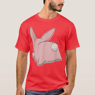 Cute Bunny Rabbit Butt  Cartoon Animal Art  S50015 T-Shirt