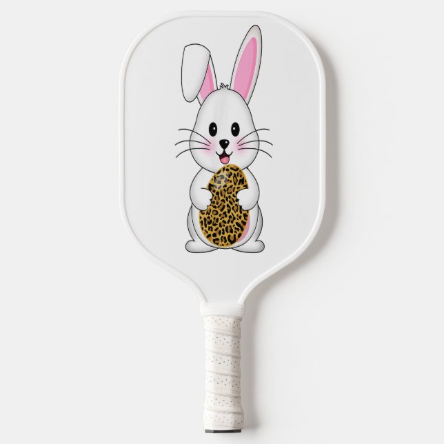 Cute Bunny Rabbit Padde Pickleball | Cute Itém Pickleball Paddle (Front)
