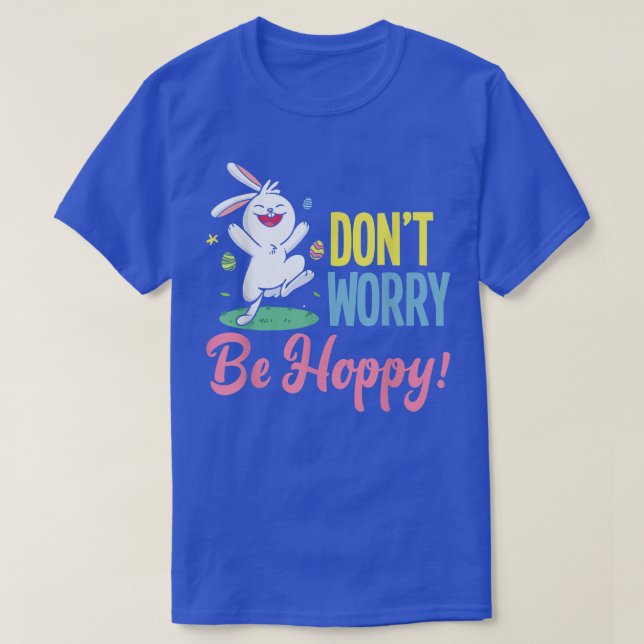 Cute Bunny Rabbit Pet Easter T-Shirt (Design Front)
