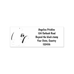 Cute bunny rabbit sitting with carrot cartoon rubber stamp