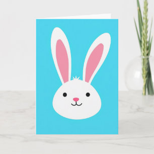 Cute Bunny Simple Art Card
