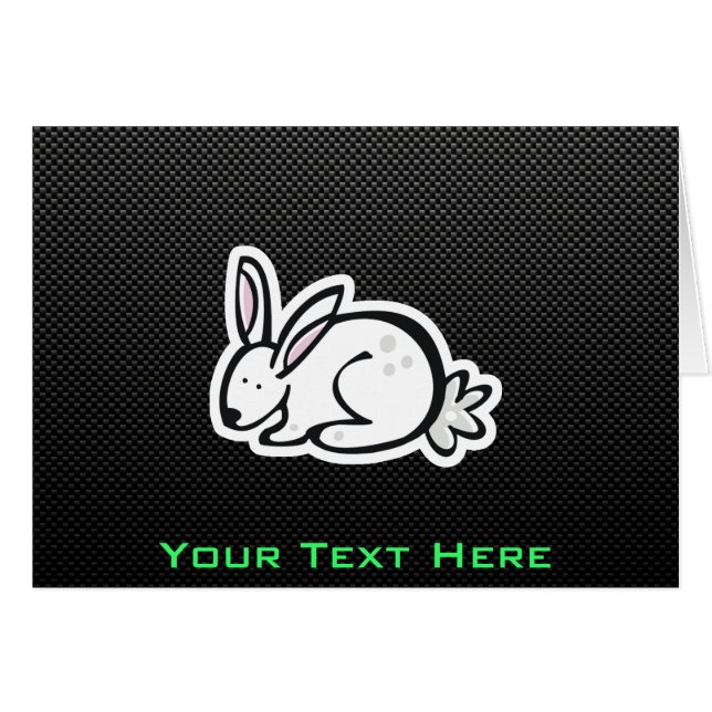 Cute Bunny; Sleek (Front Horizontal)