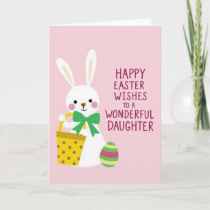 Cute Bunny Spring Occasion Card