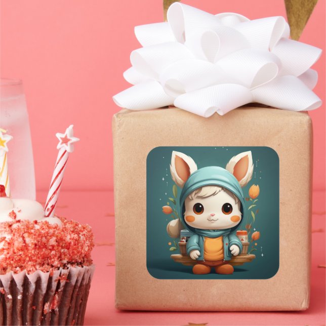 Cute bunny sticker  (Party)