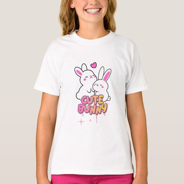 Cute bunny T-Shirt (Front)