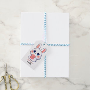 Cute Bunny Thank You Gift Tags
