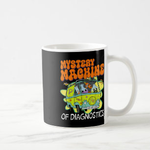 Cute Bus Lab Week 2025 Retro Mystery Machine Of Di Coffee Mug