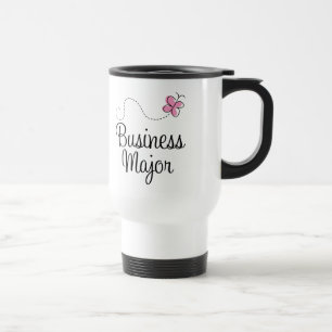 Cute Business Major Travel Mug