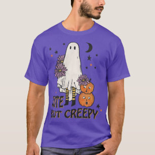 Cute But Creepy Groovy Cute Ghost Spooky Halloween T-Shirt