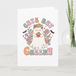 Cute But Creepy Halloween Card