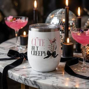 Cute But Creepy Pink Coquette Halloween