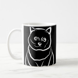 Cute but Cursed Cat Coffee Mug