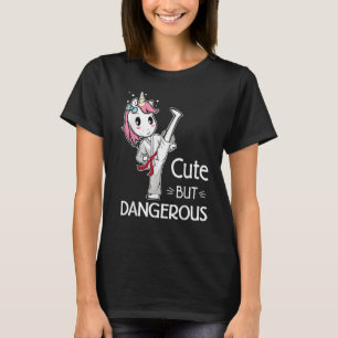 Cute but Dangerous Brazilian Jiu Jitsu Red Belt Un T-Shirt
