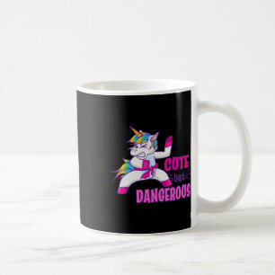 Cute But Dangerous Ninja Karate Taekwondo Kung Fu Coffee Mug
