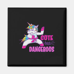 Cute But Dangerous Ninja Karate Taekwondo Kung Fu Magnet