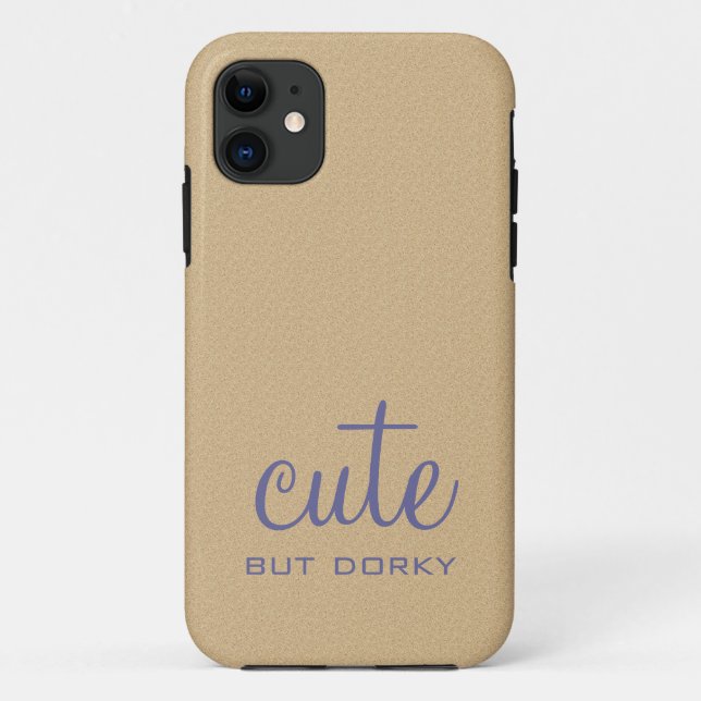 Cute But Dorky iPhone 5 BT Case (Back)