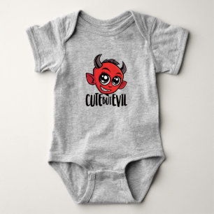 Cute But Evil Baby Bodysuit