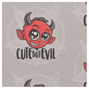 Cute But Evil Fabric